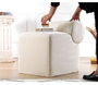 Atelier Del Sofa Linburg Puf - Cream
